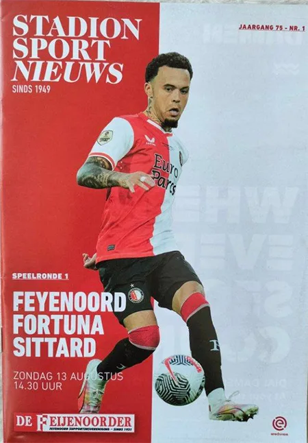 Programmaboekje Feyenoord – Fortuna Sittard
