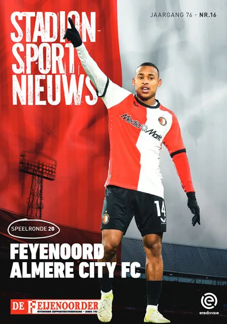 Programmaboekje Feyenoord – Almere City FC