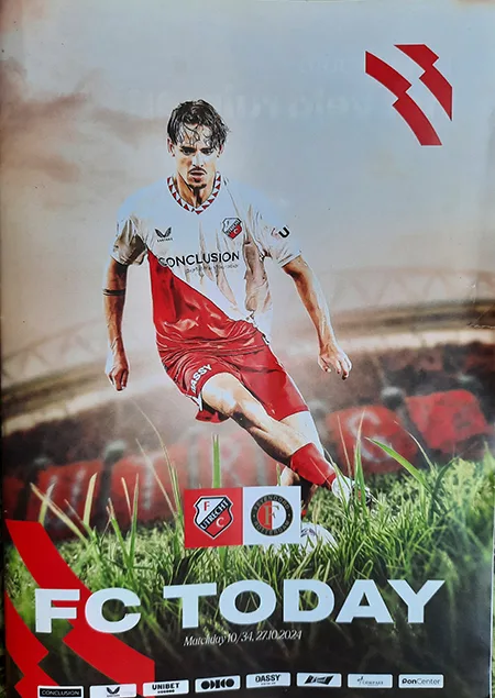 Programmaboekje FC Utrecht – Feyenoord