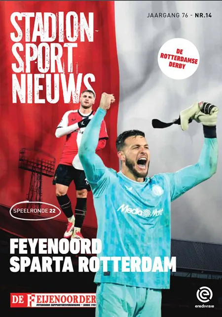 Programmaboekje Feyenoord – Sparta Rotterdam