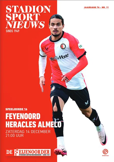 Programmaboekje Feyenoord – Heracles Almelo