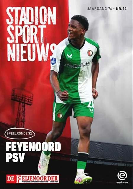 Programmaboekje Feyenoord – PSV