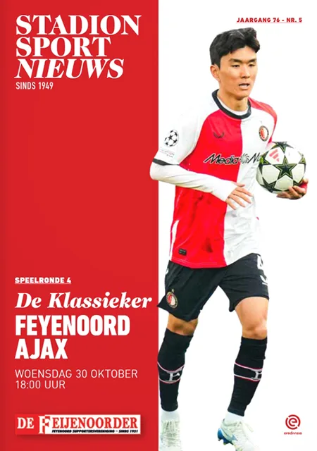 Programmaboekje Feyenoord – AFC Ajax