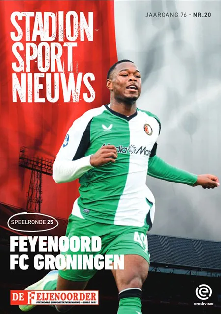 Programmaboekje Feyenoord – FC Groningen