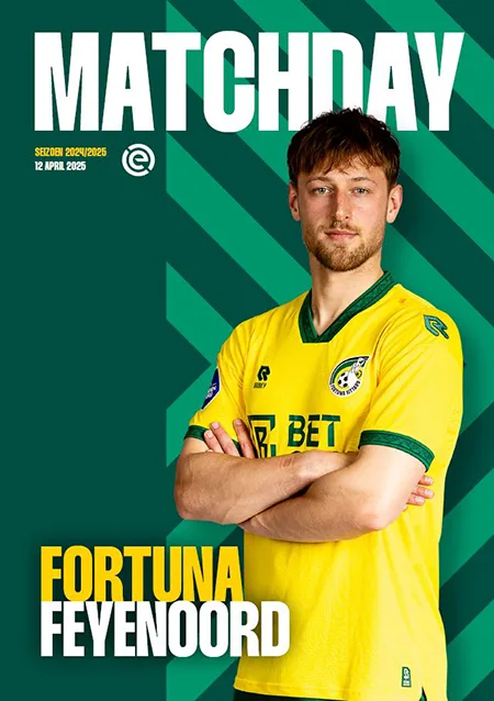 Programmaboekje Fortuna Sittard – Feyenoord