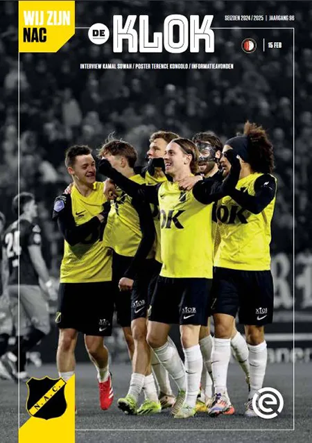 Programmaboekje NAC Breda – Feyenoord