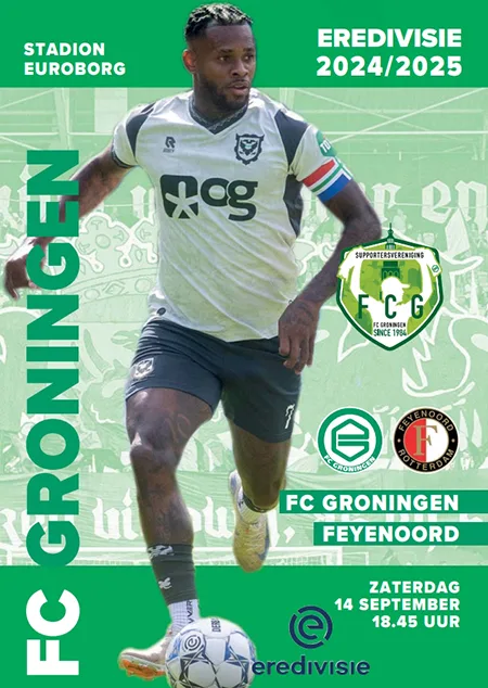 Programmaboekje FC Groningen – Feyenoord