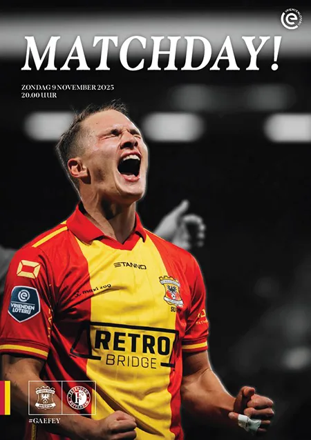 Programmaboekje Go Ahead Eagles – Feyenoord