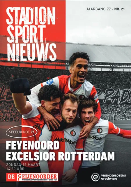 Programmaboekje Feyenoord – Excelsior