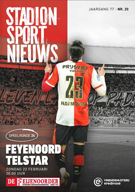 Programmaboekje Feyenoord – Telstar