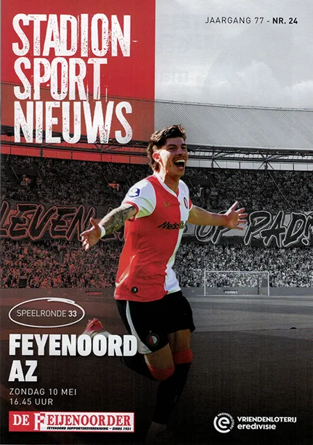Programmaboekje Feyenoord – AZ