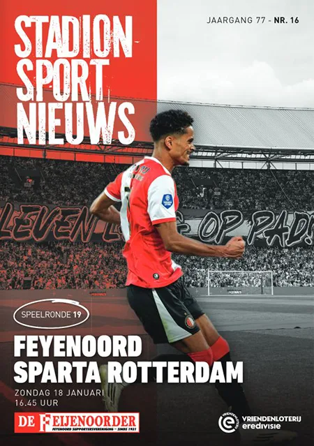 Programmaboekje Feyenoord – Sparta Rotterdam