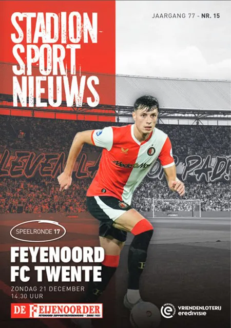 Programmaboekje Feyenoord – FC Twente