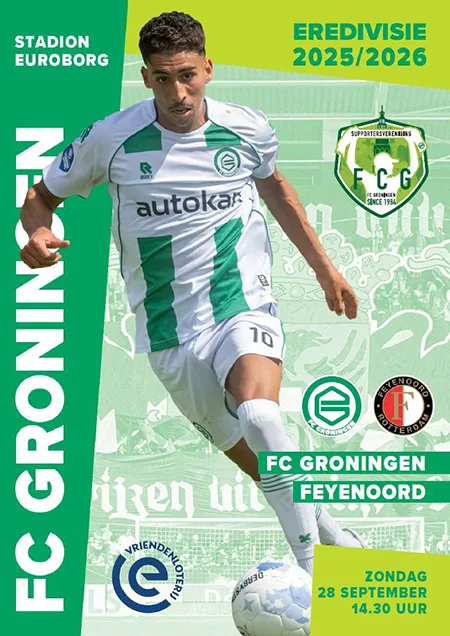 Programmaboekje FC Groningen – Feyenoord
