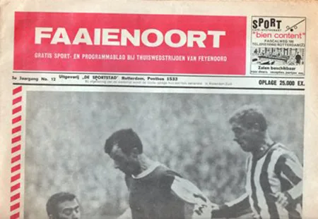 Programmaboekje Feyenoord – SC NEC