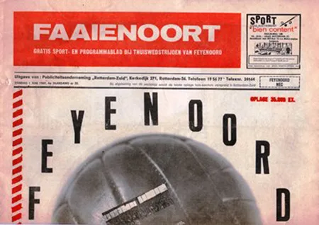Programmaboekje Feyenoord – SC NEC