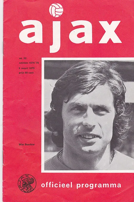 Programmaboekje AFC Ajax – Feyenoord