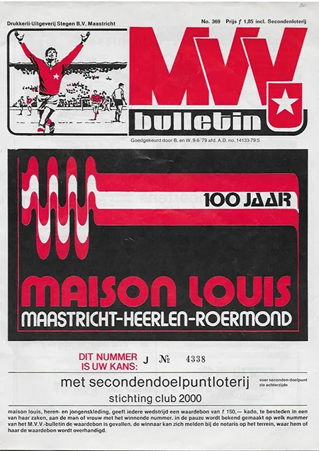 Programmaboekje MVV – Feyenoord