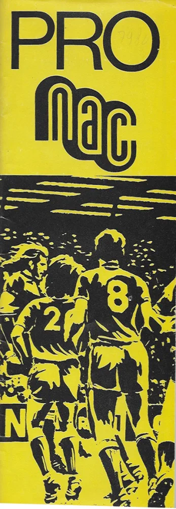 Programmaboekje NAC Breda – Feyenoord