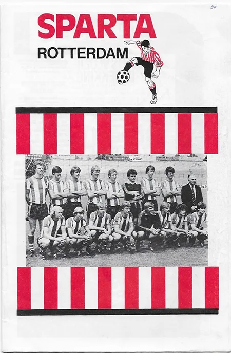 Programmaboekje Sparta Rotterdam – Feyenoord