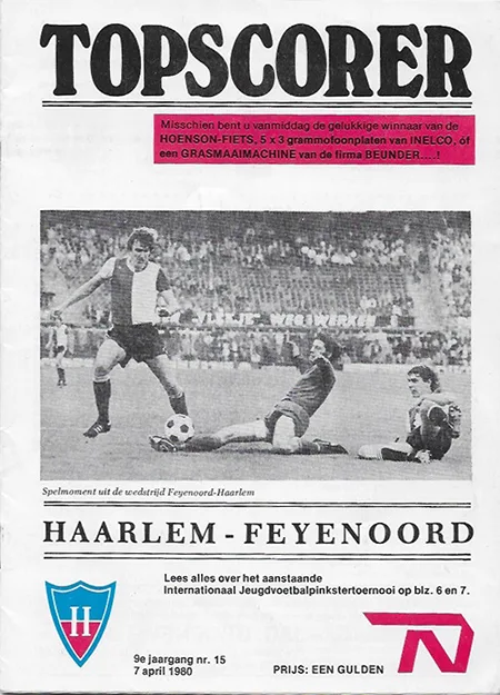Programmaboekje Haarlem – Feyenoord