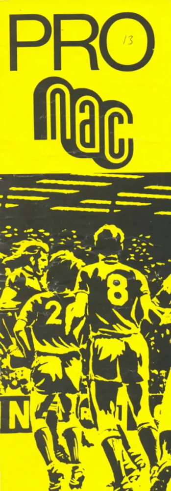 Programmaboekje NAC Breda – Feyenoord
