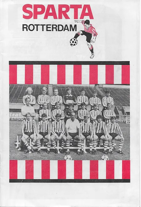 Programmaboekje Sparta Rotterdam – Feyenoord