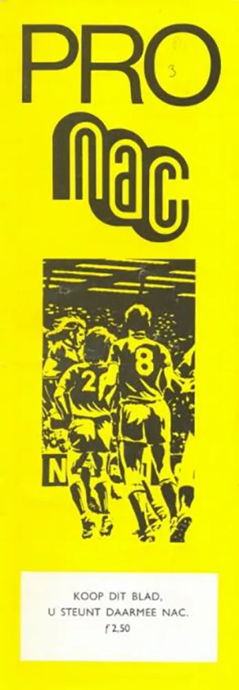 Programmaboekje NAC Breda – Feyenoord