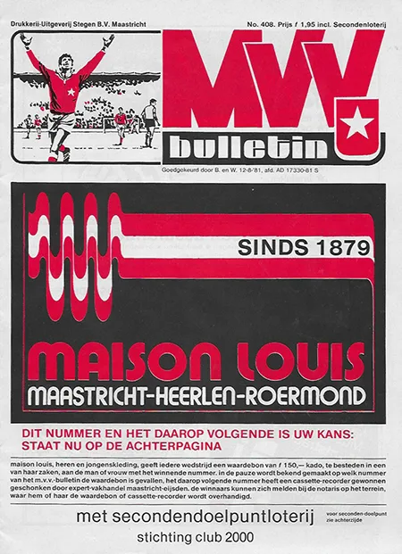Programmaboekje MVV – Feyenoord