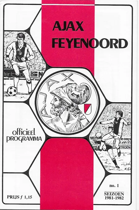 Programmaboekje AFC Ajax – Feyenoord