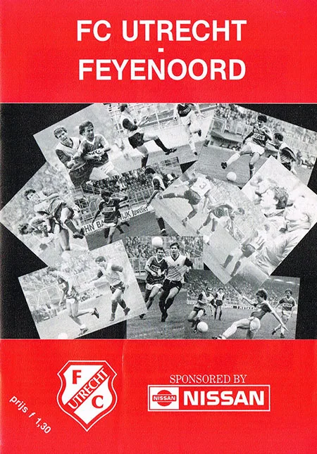 Programmaboekje FC Utrecht – Feyenoord