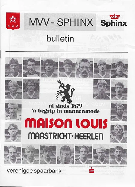 Programmaboekje MVV – Feyenoord