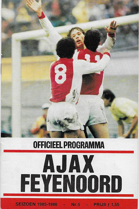 Programmaboekje AFC Ajax – Feyenoord