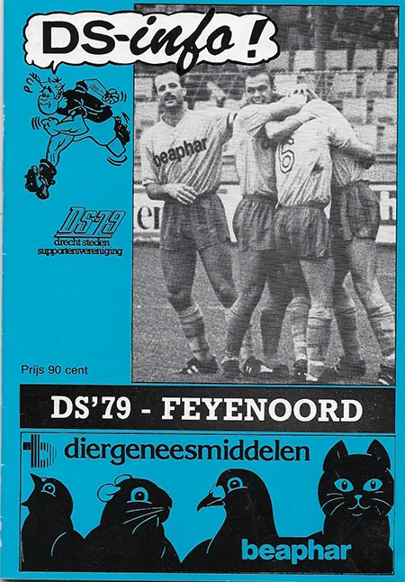 Programmaboekje Drechtsteden '79 – Feyenoord