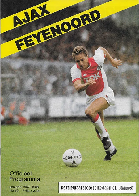Programmaboekje AFC Ajax – Feyenoord