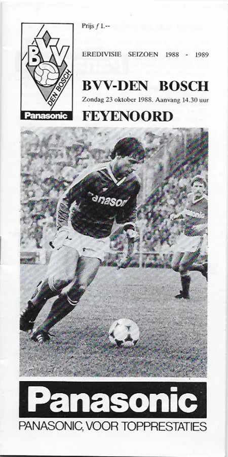 Programmaboekje FC Den Bosch – Feyenoord