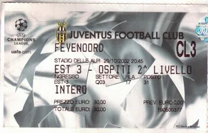 Toegangskaart Juventus – Feyenoord