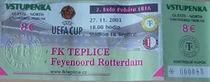 Toegangskaart SK Teplice – Feyenoord