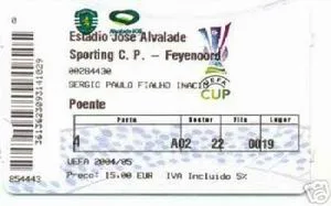 Toegangskaart Sporting Portugal – Feyenoord