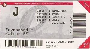 Toegangskaart Feyenoord – Kalmar FF