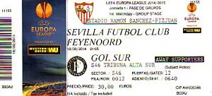Toegangskaart Sevilla FC – Feyenoord