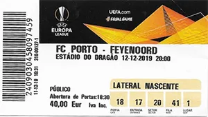 Toegangskaart FC Porto – Feyenoord