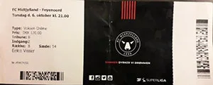 Toegangskaart FC Midtjylland – Feyenoord