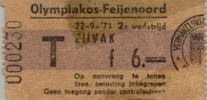 Toegangskaart Olympiakos Nikosia – Feyenoord