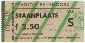 Toegangskaart Feyenoord – US Rumelange