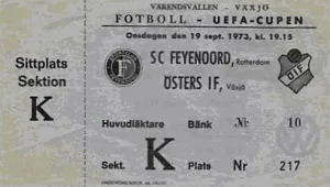 Toegangskaart Osters IF – Feyenoord