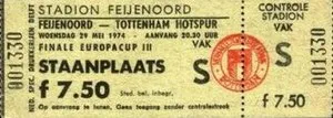 Toegangskaart Feyenoord – Tottenham Hotspur