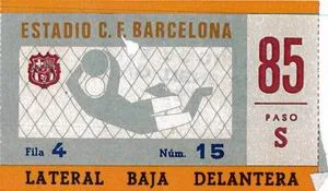 Toegangskaart Barcelona – Feyenoord