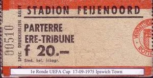 Toegangskaart Feyenoord – Ipswich Town