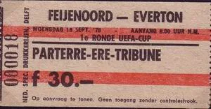 Toegangskaart Feyenoord – Everton